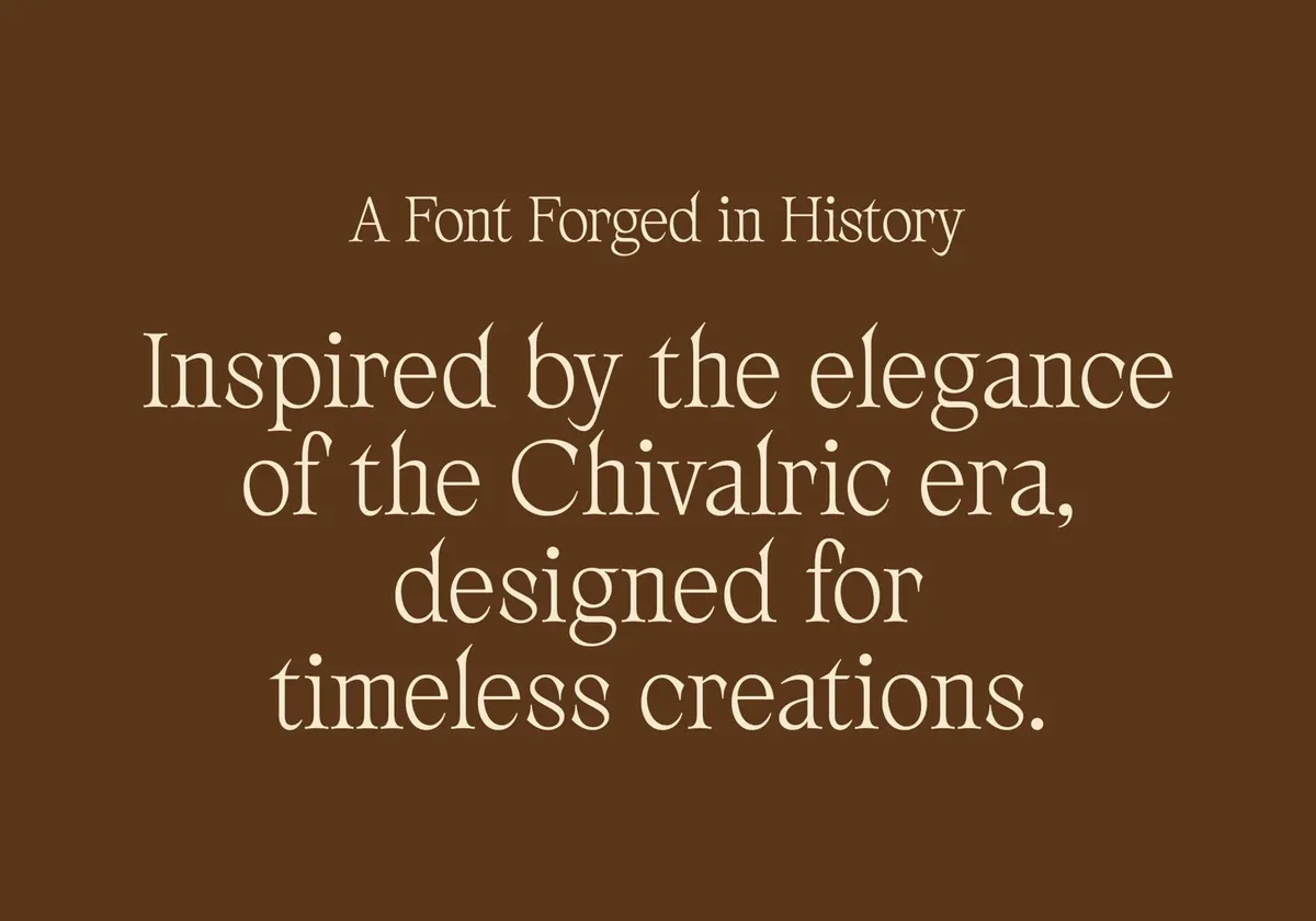 AV Galveria — Display Serif Font