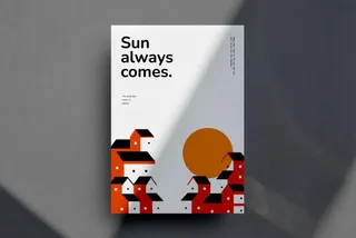 60s Minimalist Flyer / Poster Template
