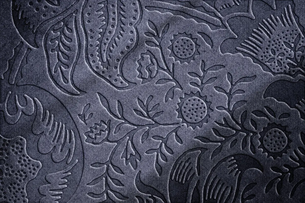 Embossed Paper Press Text Effect