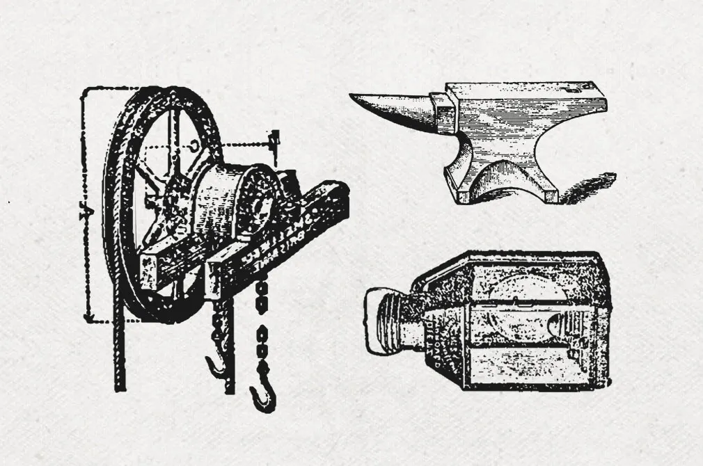 Industrial Vector Illustrations Set