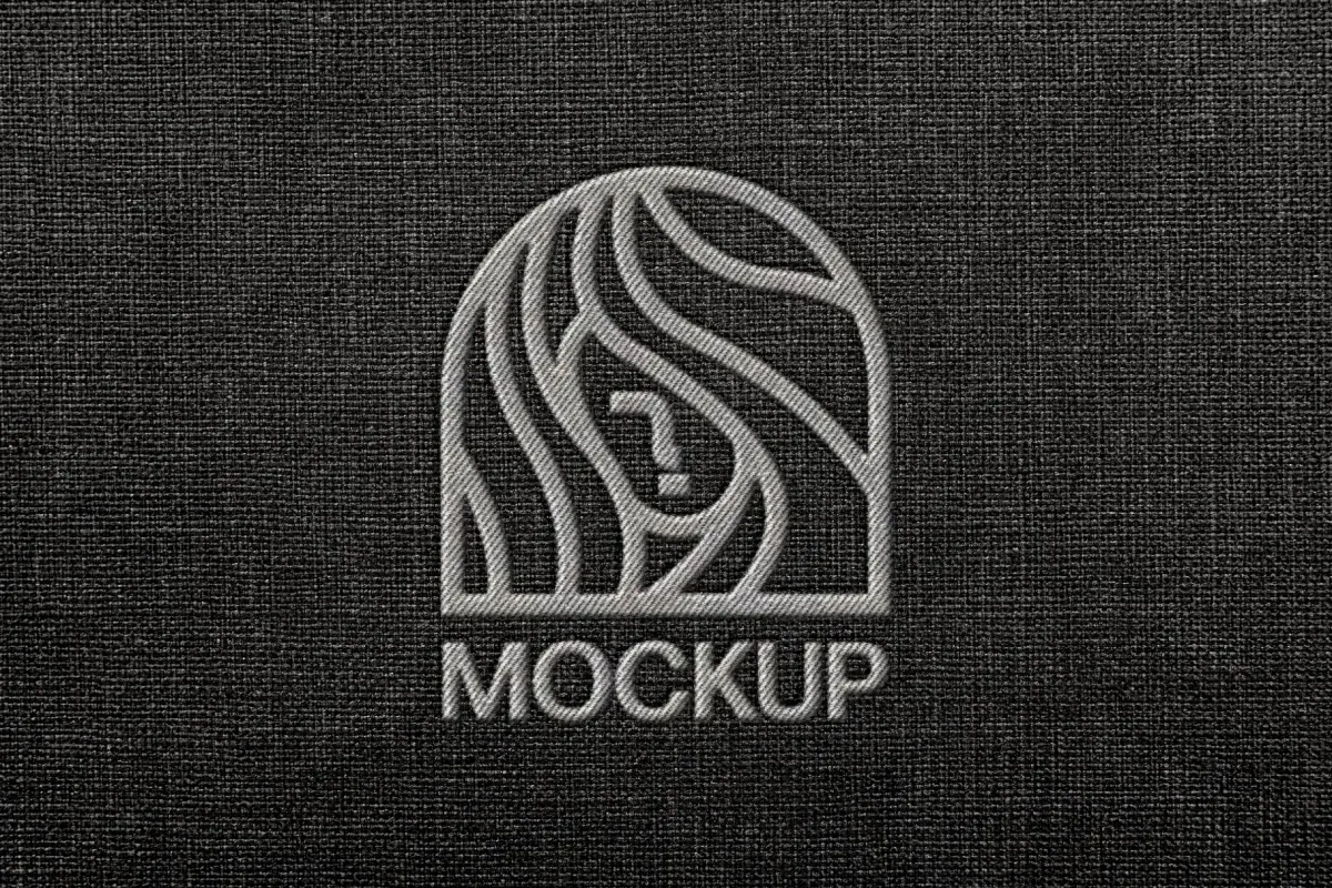 Embroidered Logo Mockup