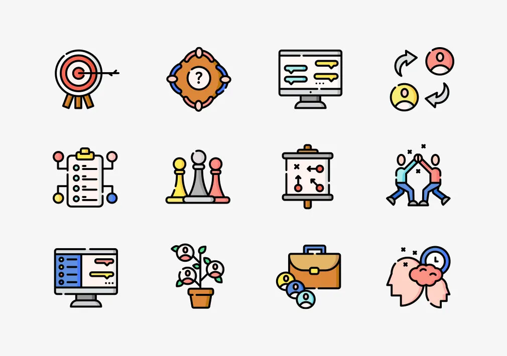 Teamwork Free Vector Icons