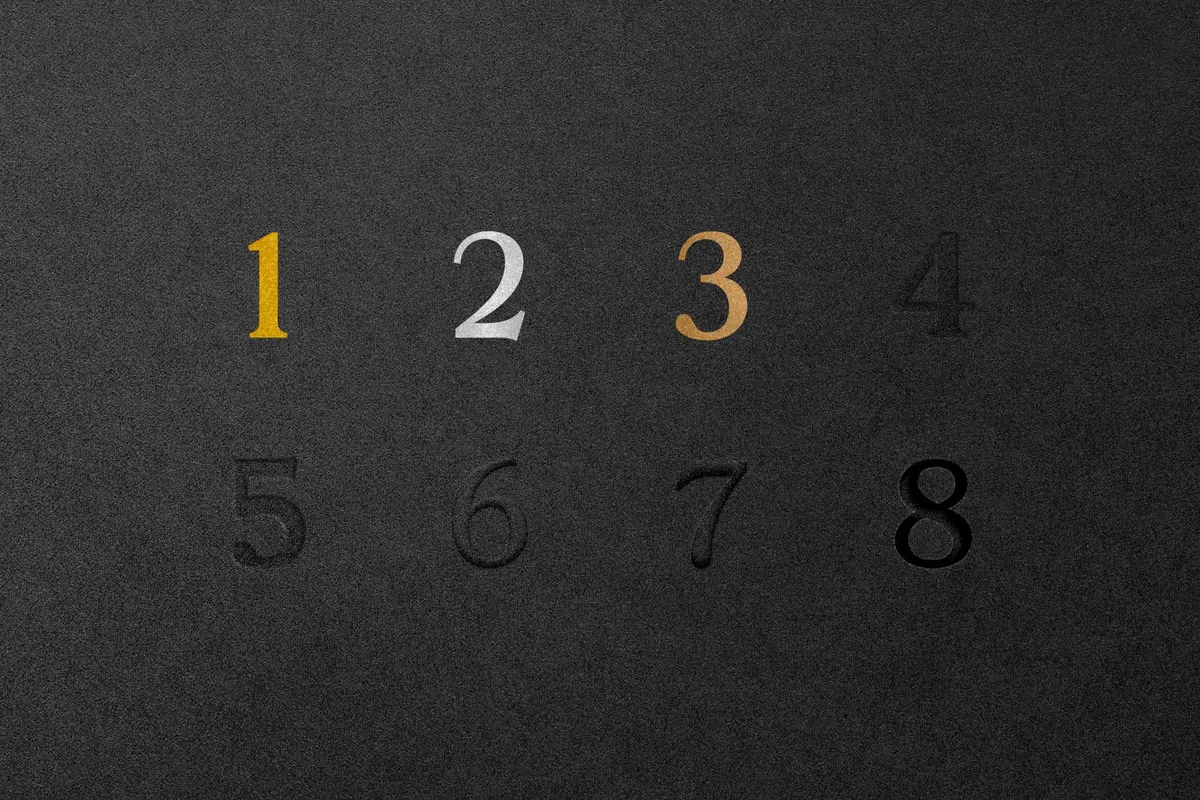 Hot Foil Logo Mockups