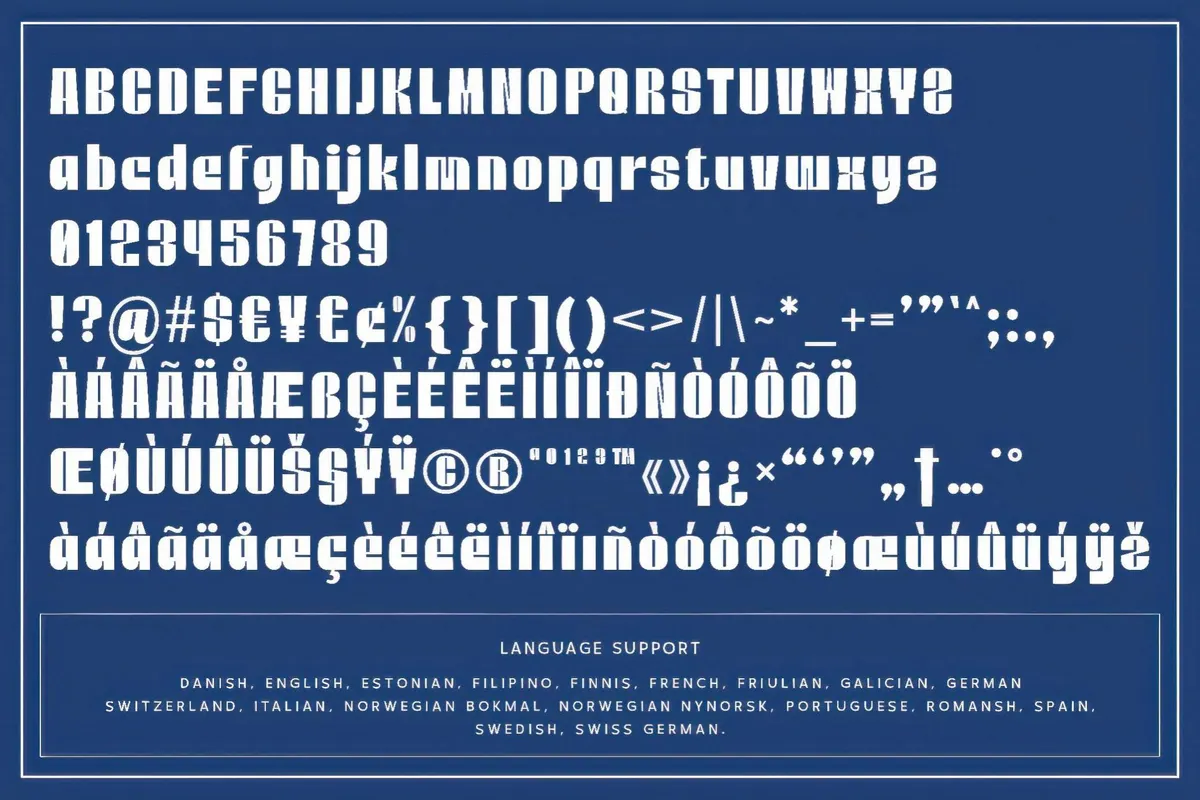Huricane — Bold Display Typeface