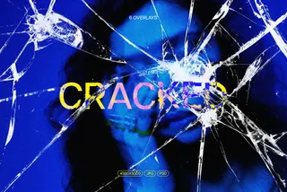 Broken Glass Overlay Textures