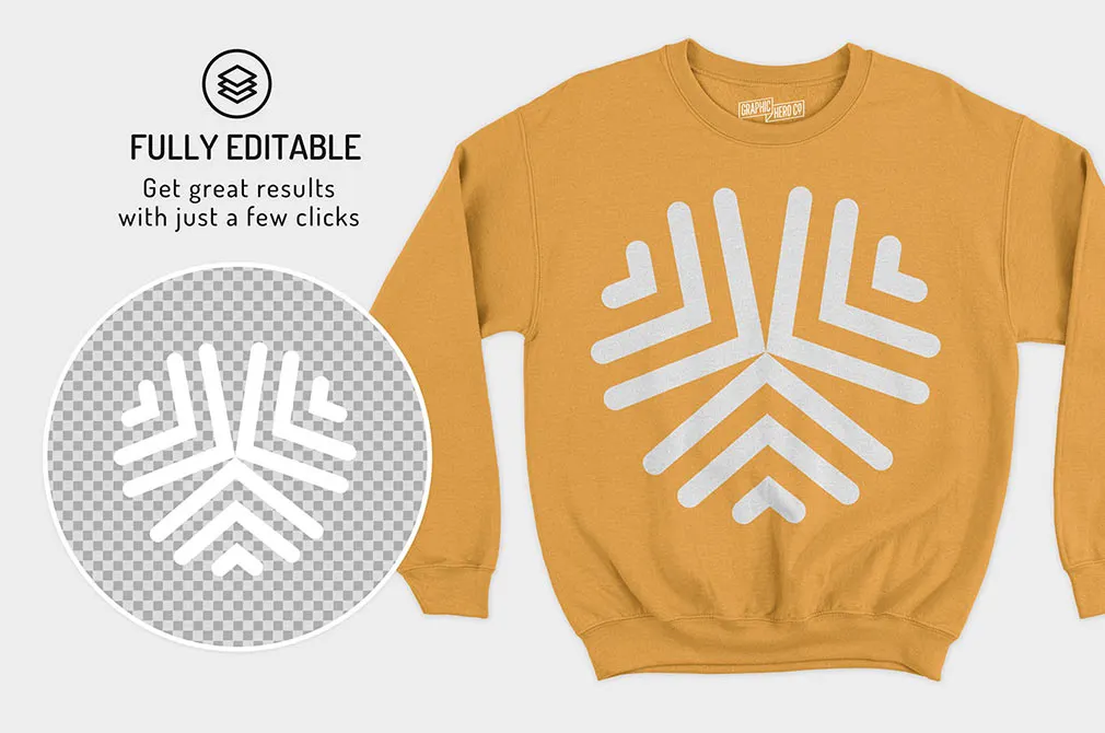 Crewneck Sweatshirt Mockups