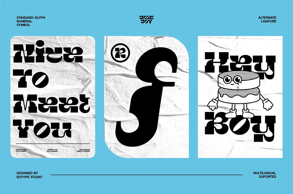 Good Joy | Groovy Font