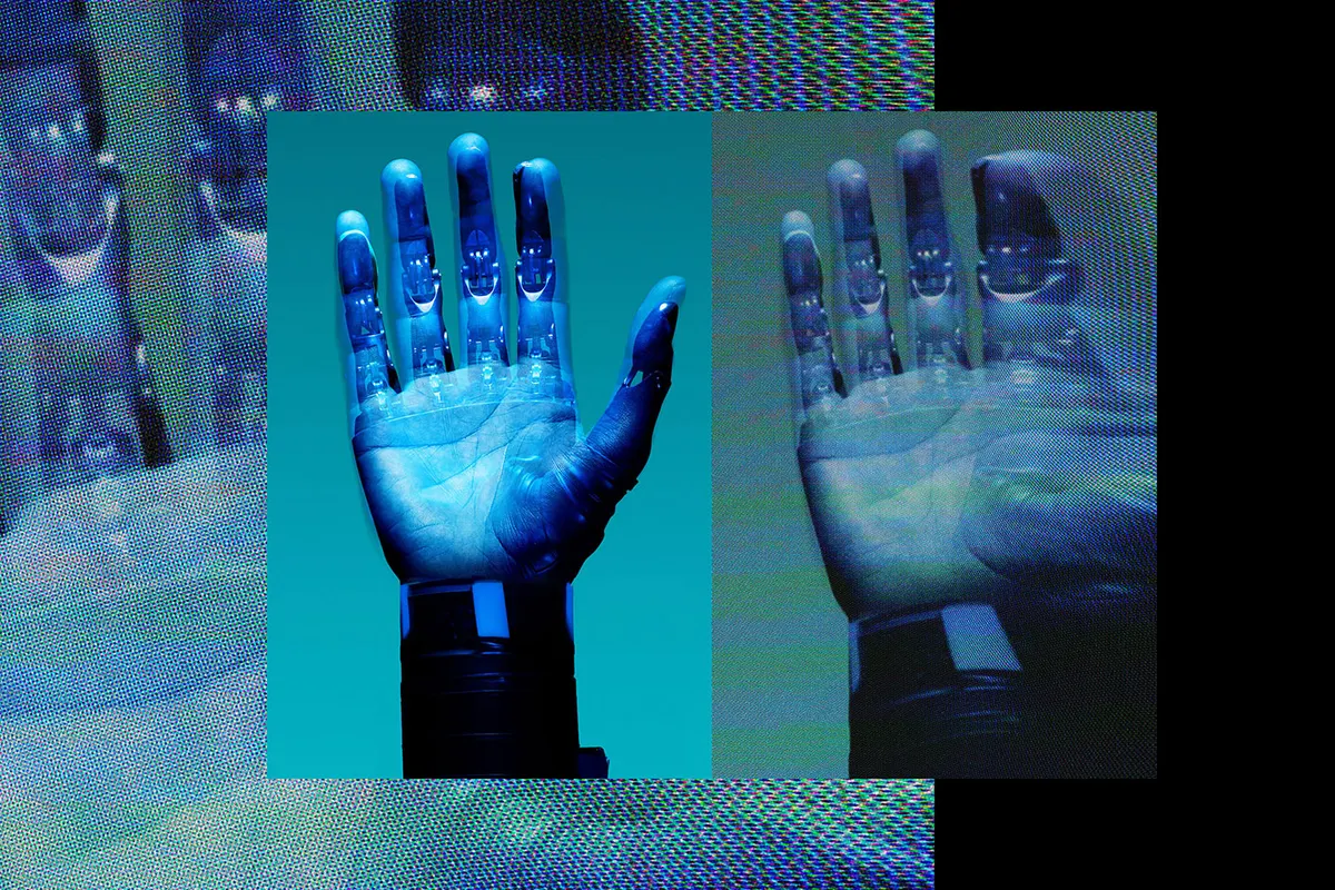 Screen Flicker Photo Effect