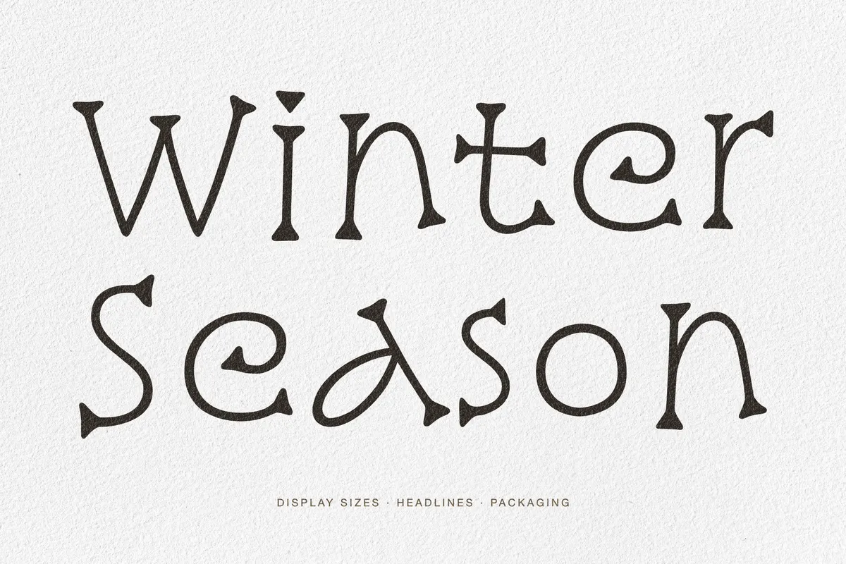 Snowburst One — Free Christmas Serif Font