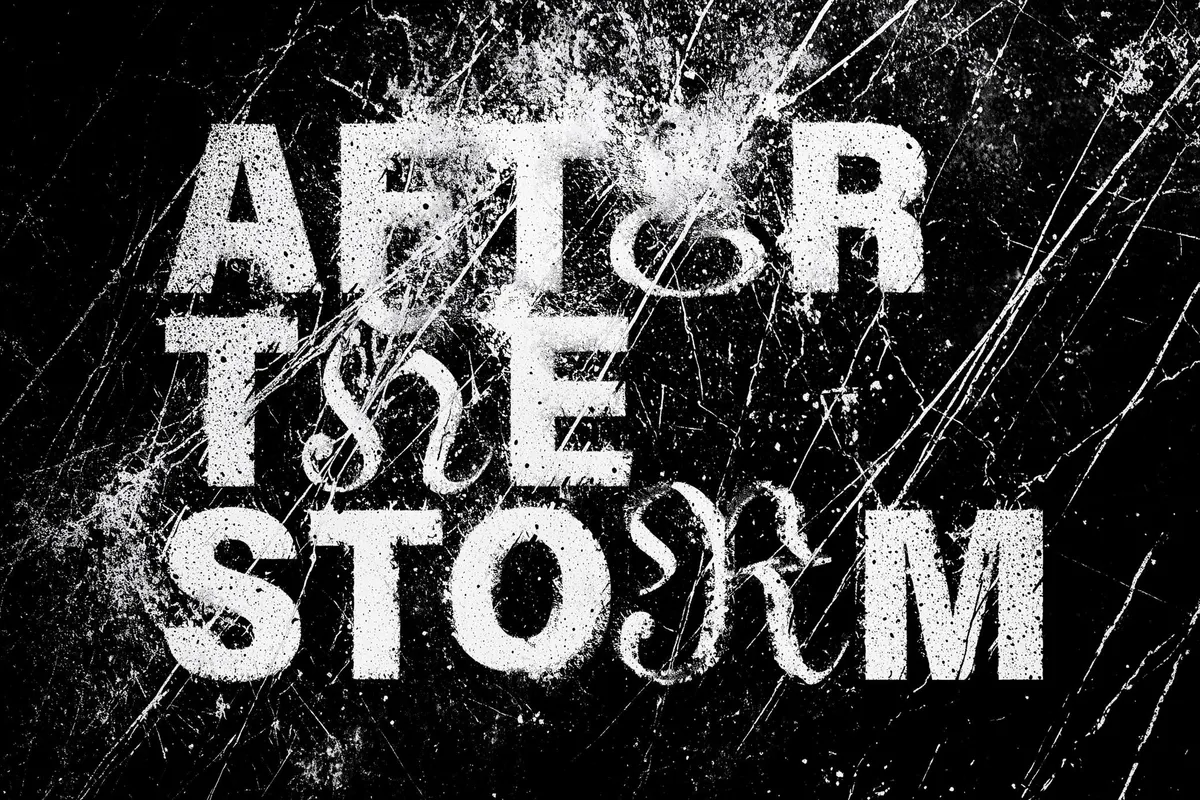 Grunge Distort Text Effect