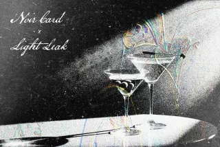 Noir Light Leak Photo Effect