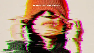 Distort Glitch Photo Effect