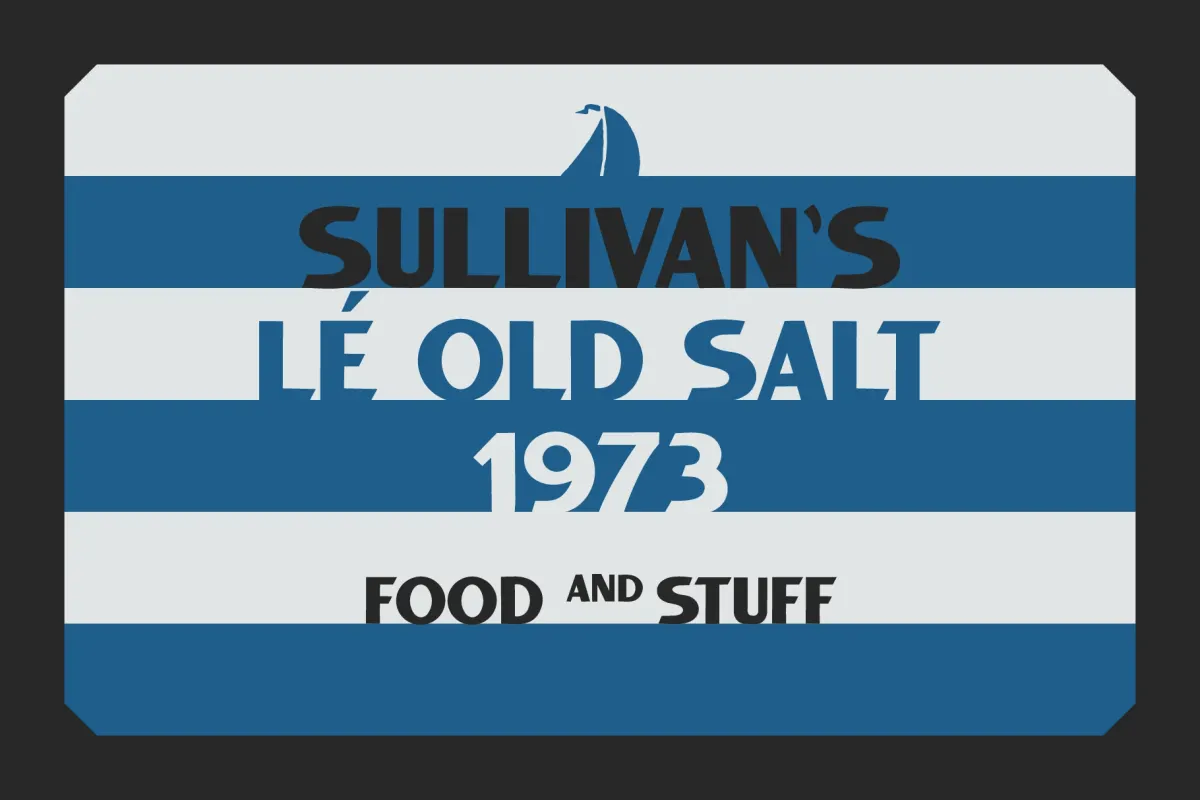 SFC Port Riser - Nautical Display Font