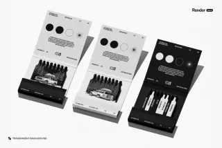 Matchbook Trio Mockup
