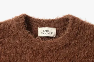 Sweater Label Mockup