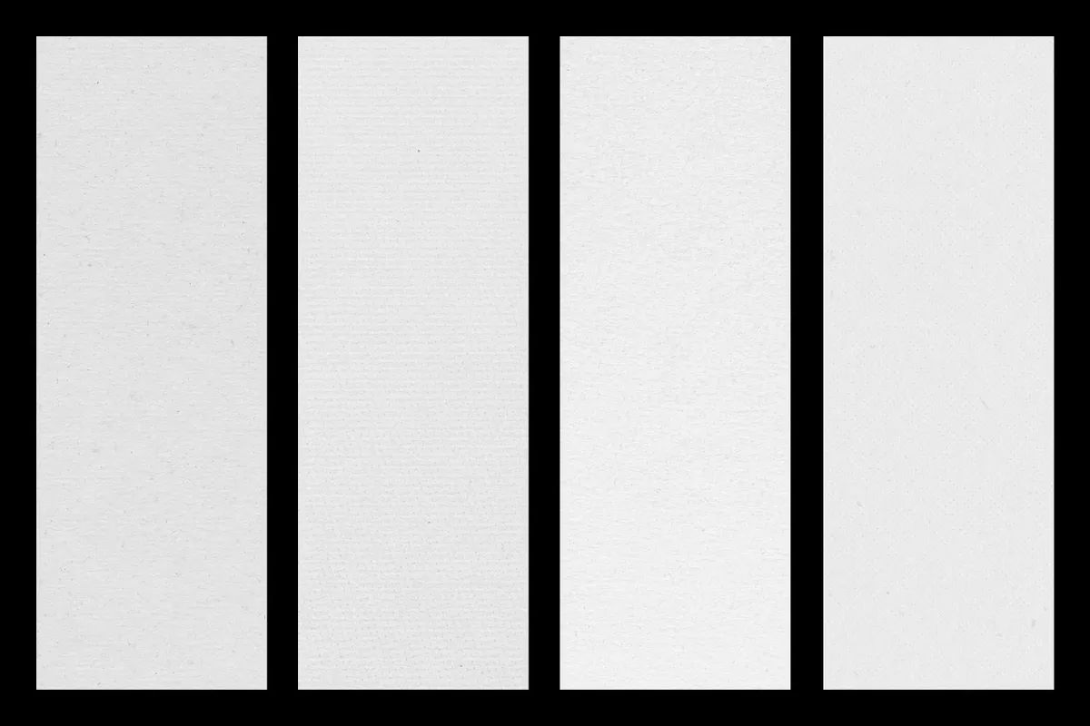 Paper Surface Archive: 12 Scanned Paper Textures