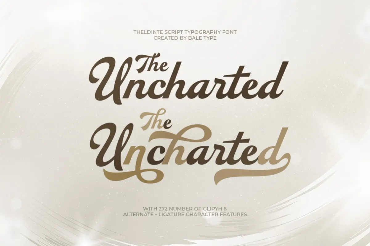 Auskey - Bold Script Font