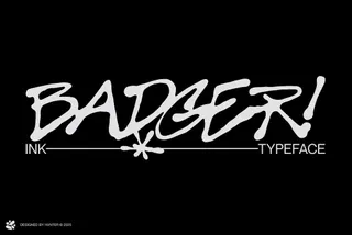 BADGER Typeface