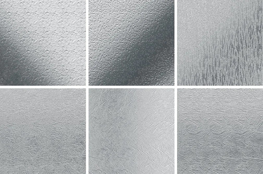 Sparkly Silver Foil Textures