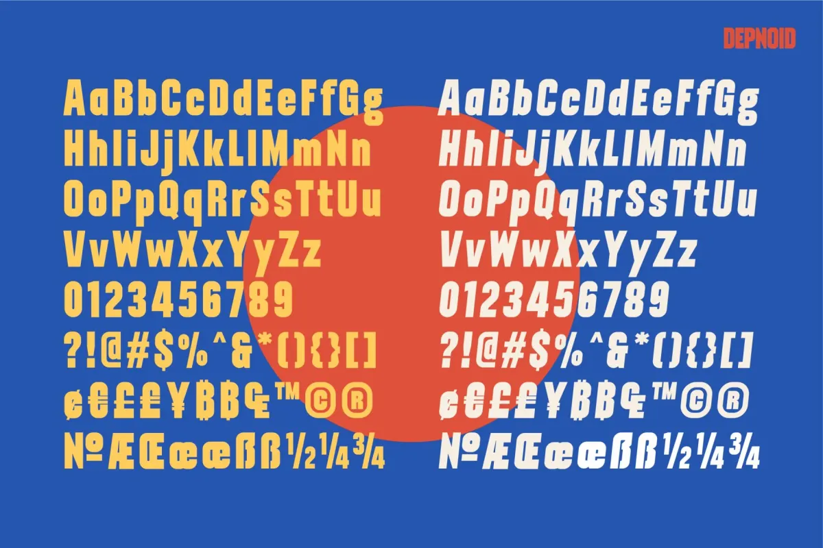 Depnoid Headline Font