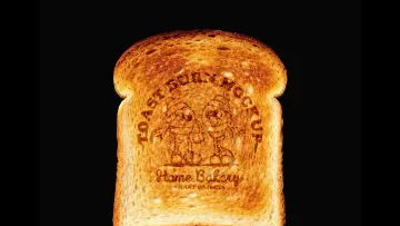 Toast Burn Mockup