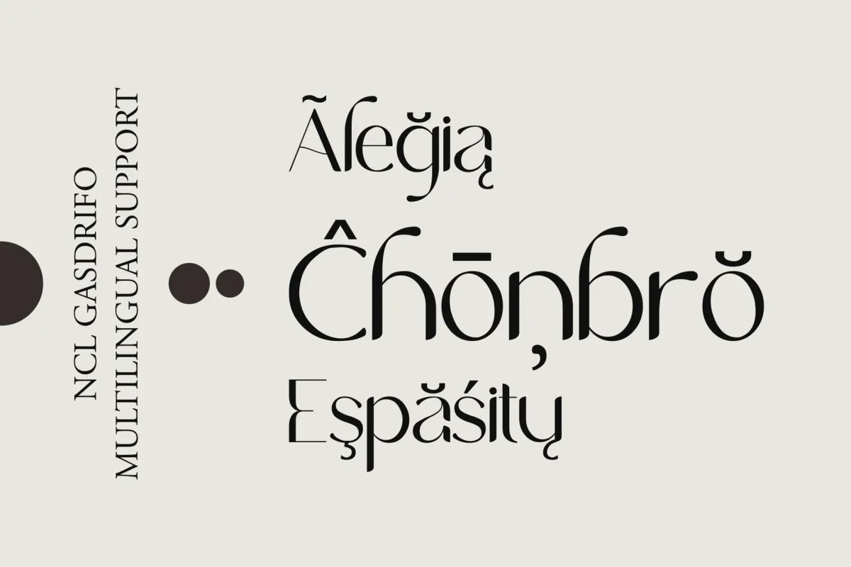 Gasdrifo - Luxury Elegant Font
