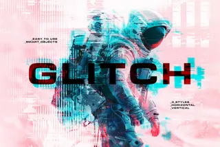 Glitch Distortion Photo Effects