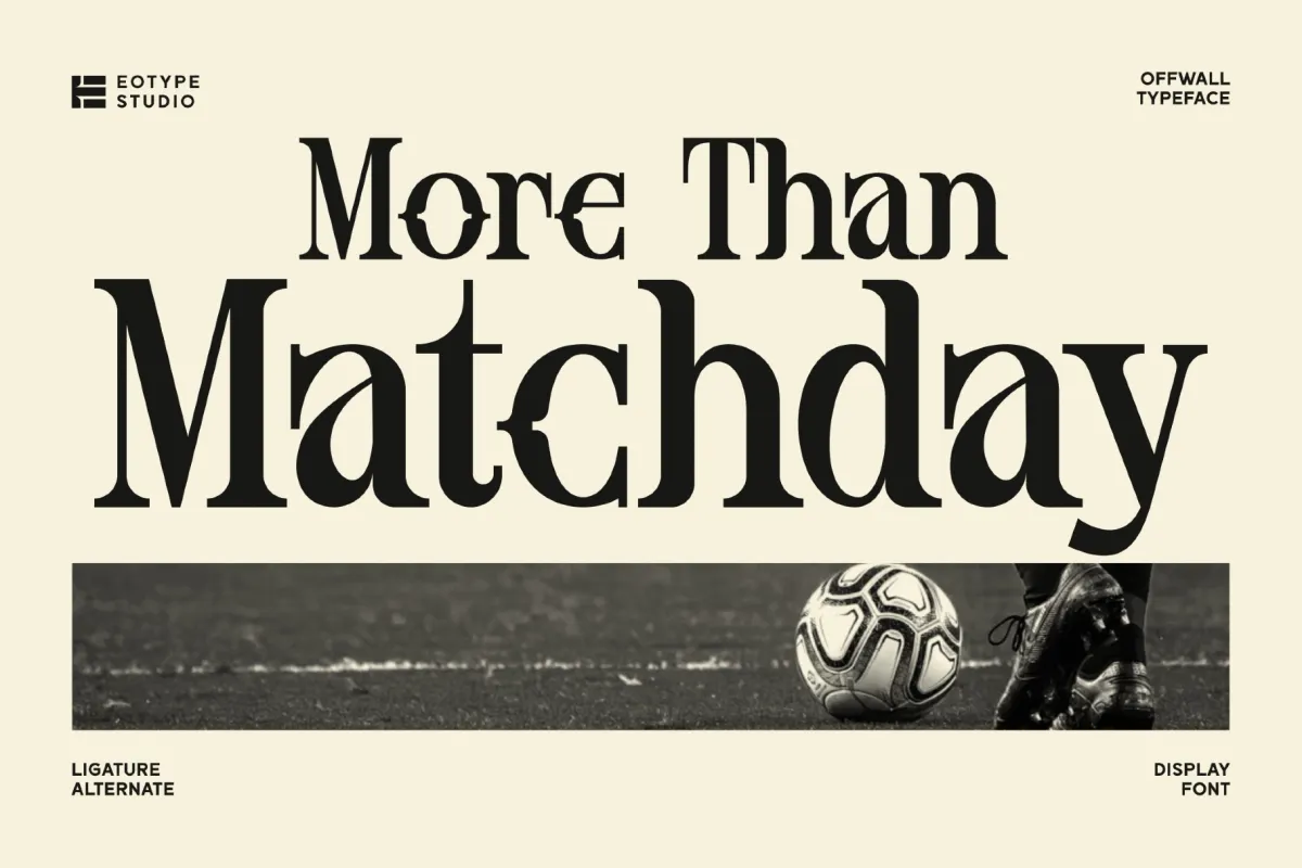 Offwall - Western Display Serif Font