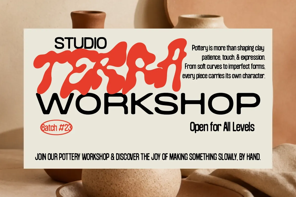 Kanos – Groovy Hand Drawn Display Font