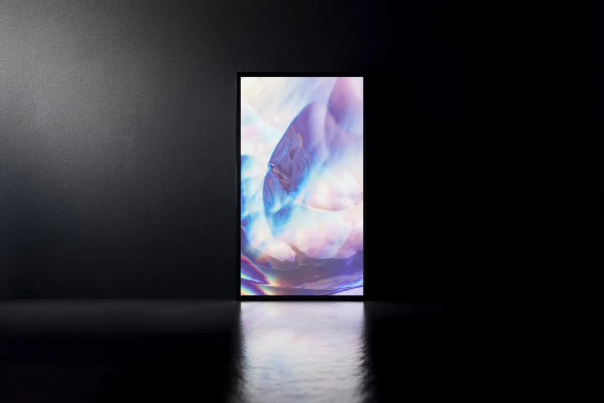 Glowing Screen Mockup