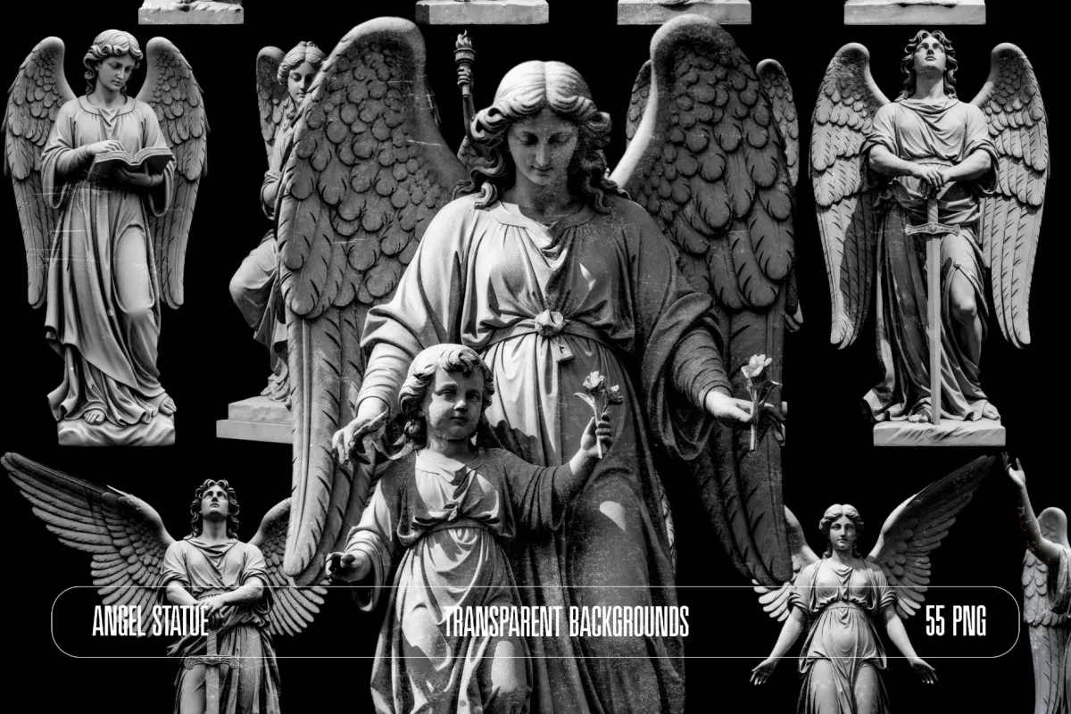 Angel Statue PNG Collections