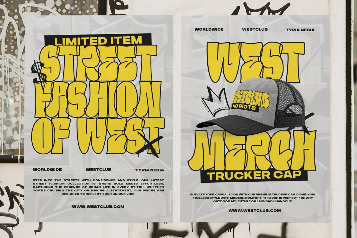 QinderWorld - Playful Graffiti Display Font