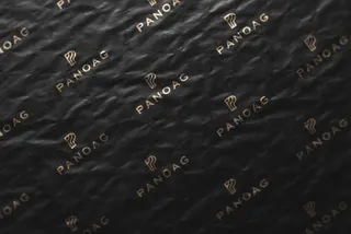 Tissue Wrapping Paper Logo Mockup