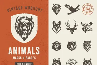 Savage Animals Vector Bundle