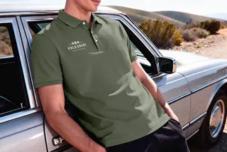 Short-Sleeve Polo Mockup