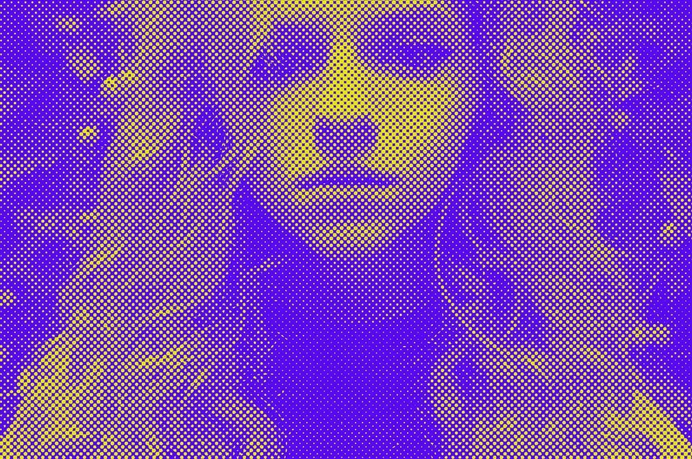 Old Halftone Photo Effect