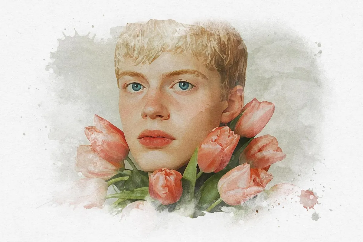 Watercolor Art Photo Effect
