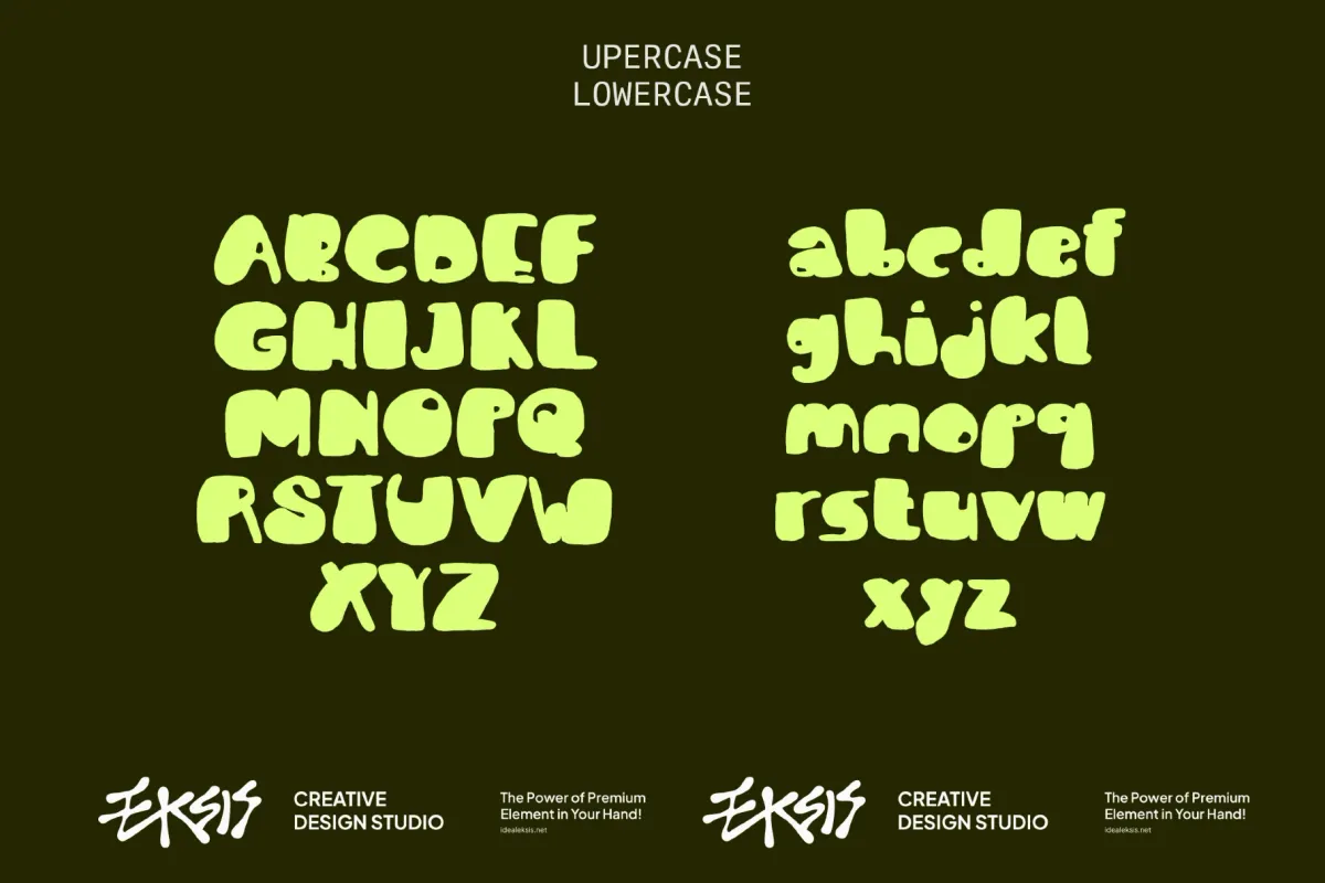 Lokak Saro - Playful Fun Bubble Font