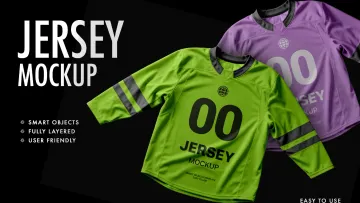 Long-Sleeve Jersey Mockup