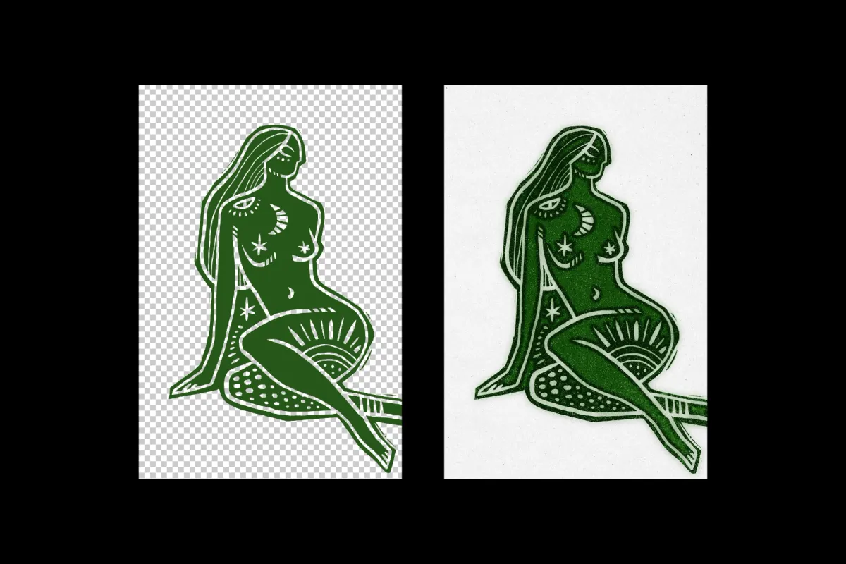 Paper Print Effect
