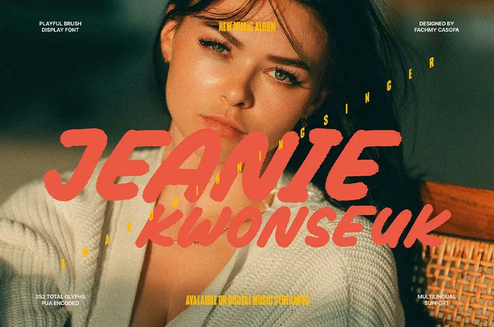 NCL AMORE BENKOVA — Playful Font