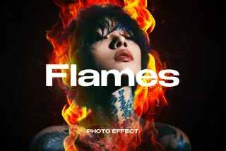 Flames Photo Effect