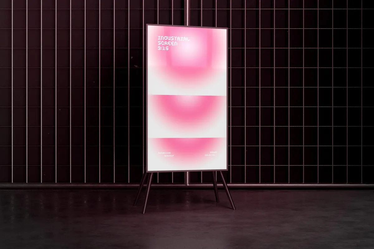 Industrial Screen Mockups