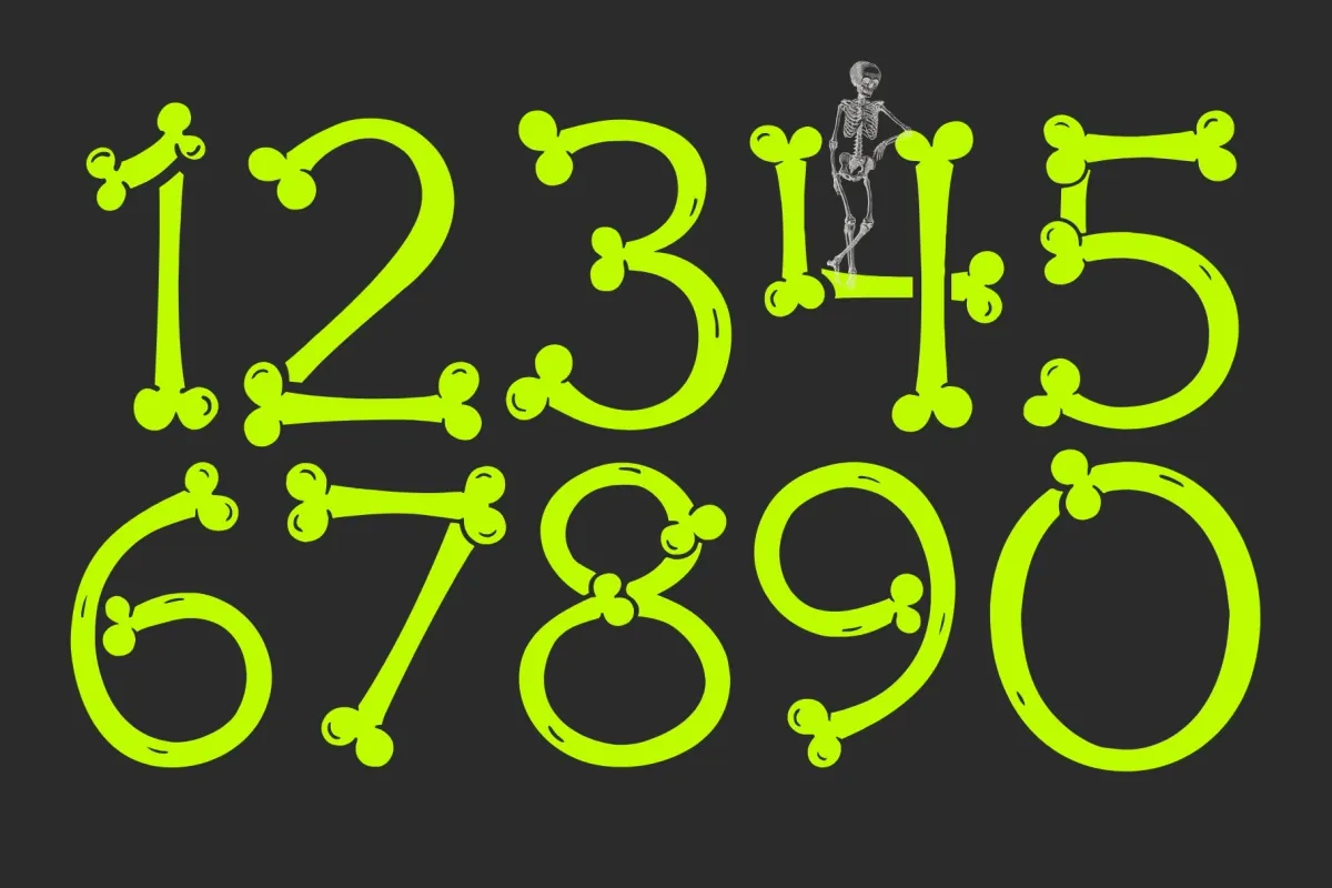 Bone Alchemy - Skeleton Typeface