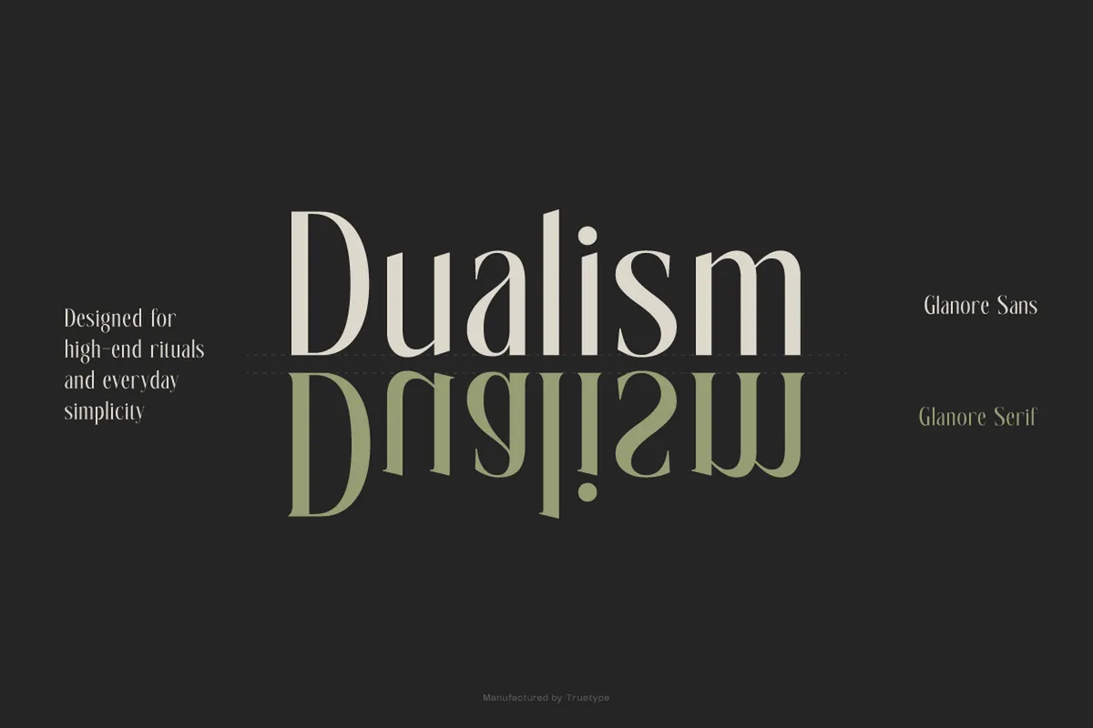 TRT Glanore - Elegant Serif Sans Duo