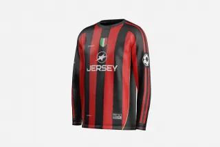 Long Sleeve Soccer Jersey Mockup
