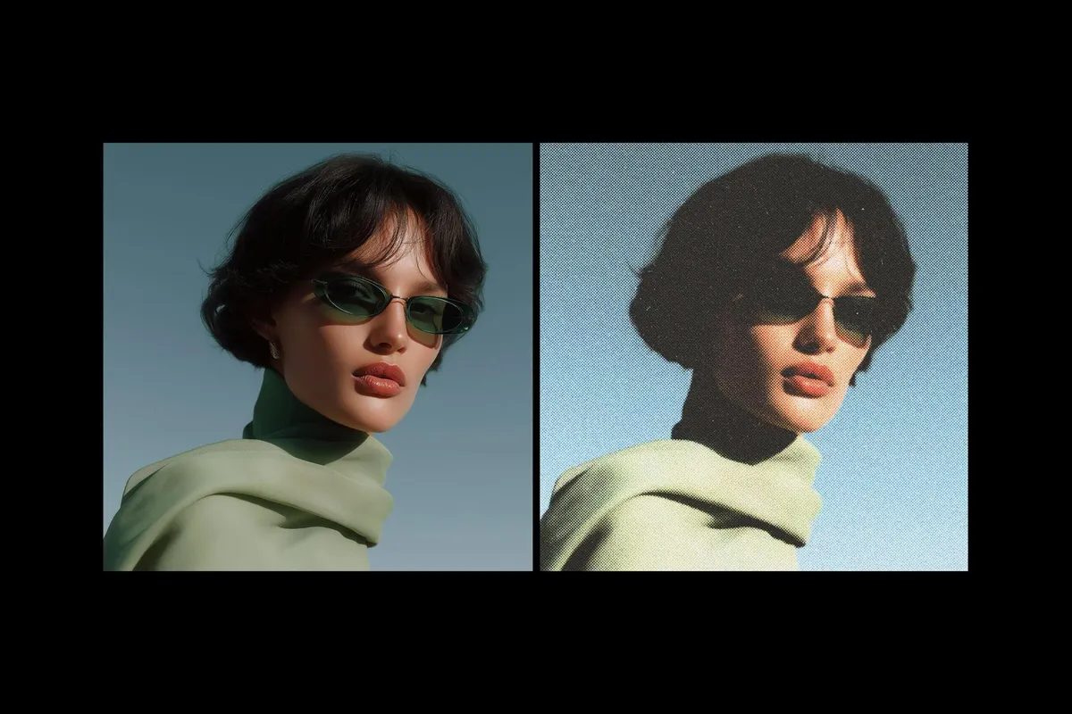 Old Printer Effect