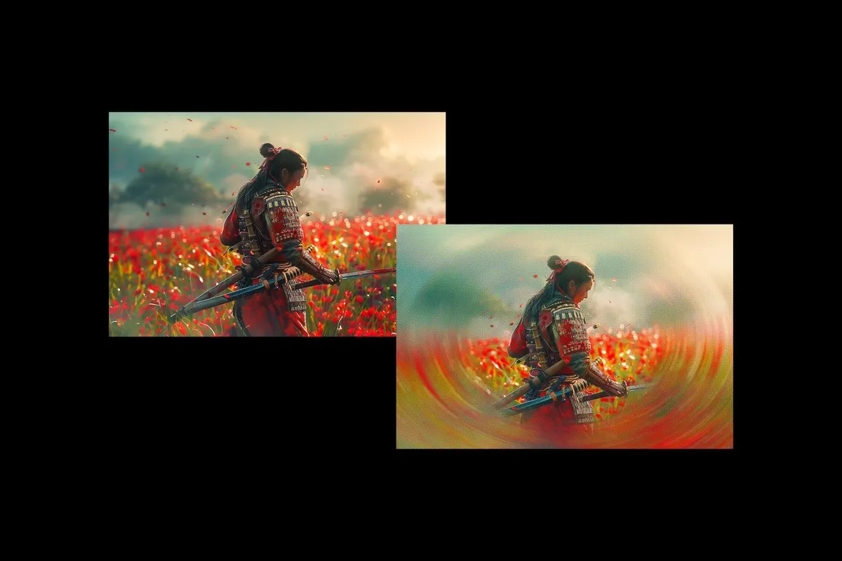 Spinning Blur Photo Effect