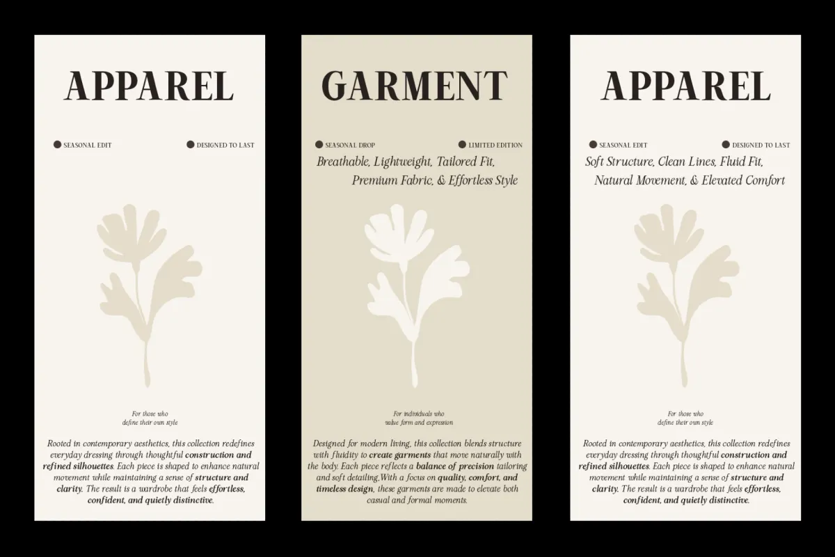 RCL Arviel – Modern Editorial Serif Font Family