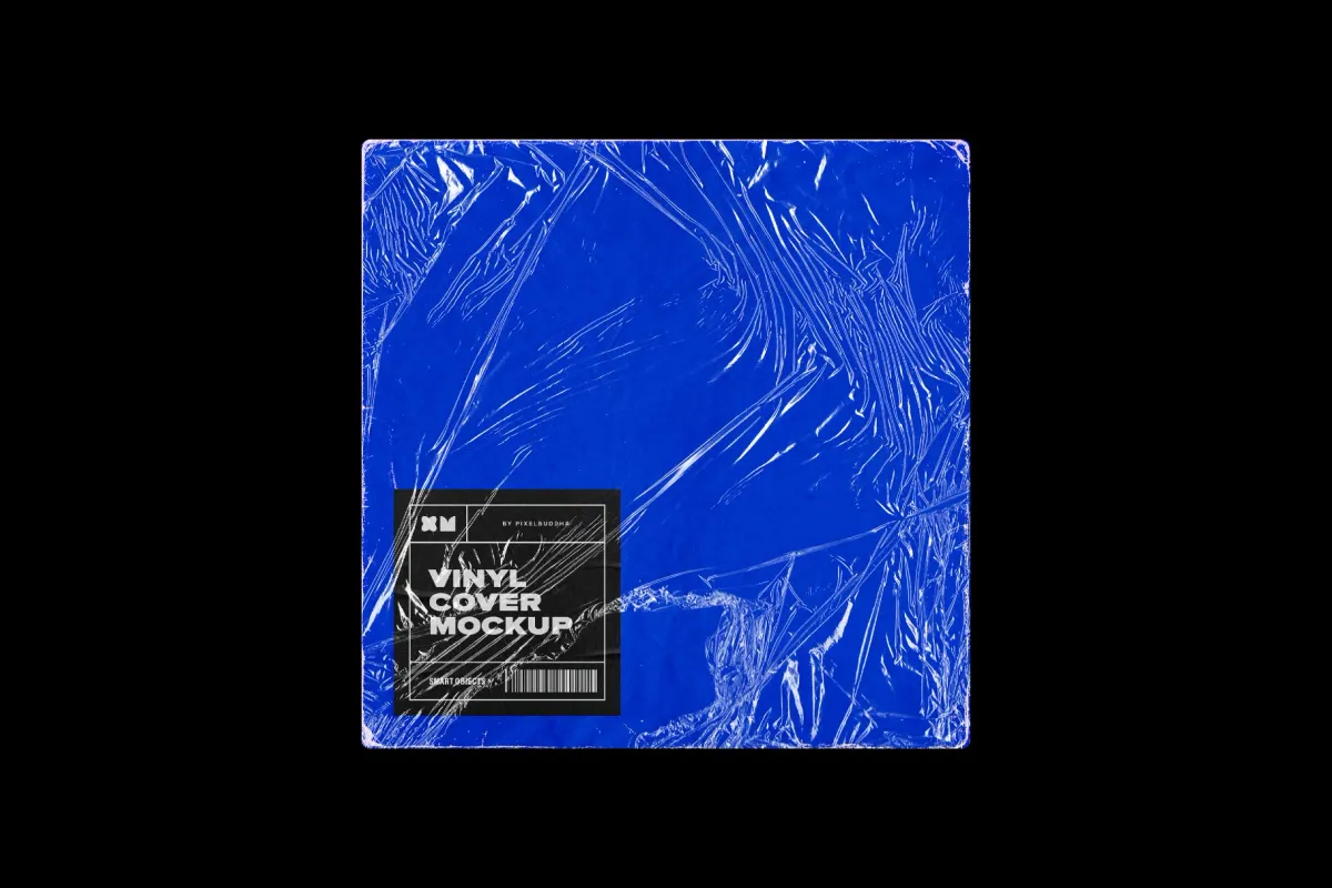 Vinyl Cover Mockup